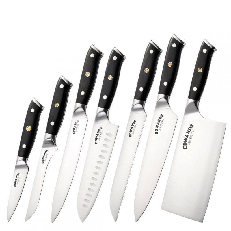 Nyx Range German Steel Chef Knife Set